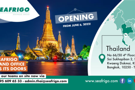 Ouverture bureau Seafrigo Thaïlande