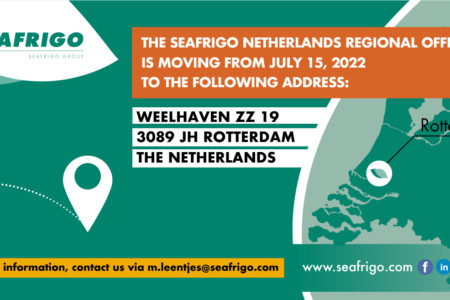 Seafrigo Netherlands regional office is moving