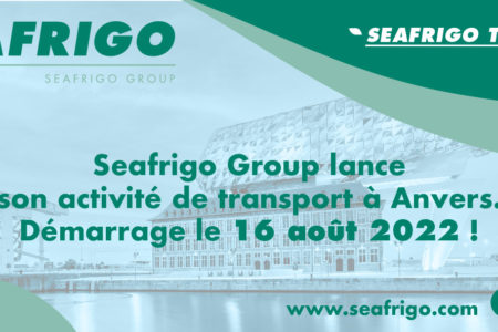 Lancement de Seafrigo Transports Belgium