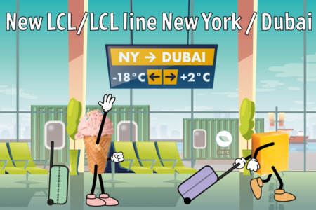 La nouvelle ligne LCL New York/Dubaï de Seafrigo
