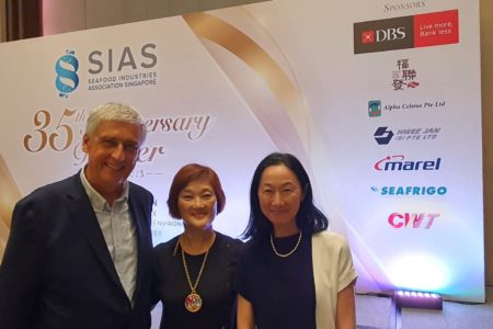 Seafrigo Singapore, sponsor du 35ème anniversaire de la Seafood Industries Association Singapore