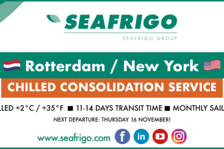LCL Rotterdam-New York Seafrigo line relaunched!