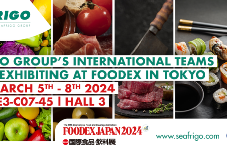 Seafrigo Groupe participe au Foodex 2024 à Tokyo !