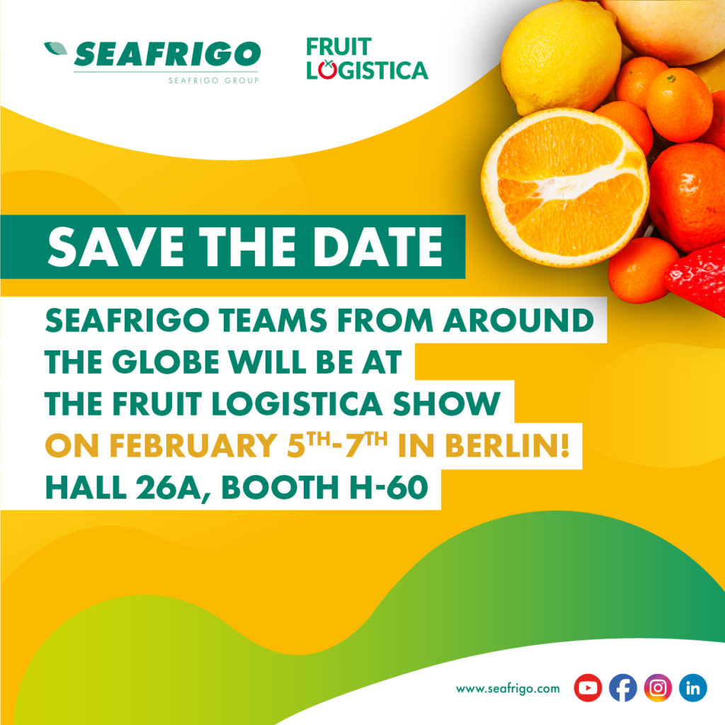 Seafrigo Group at the Fruit Logistica trade fair in Berlin 2025
