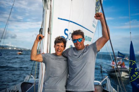 Victory for the Class40 Seafrigo-Sogestran on the Transat Café l’Or!